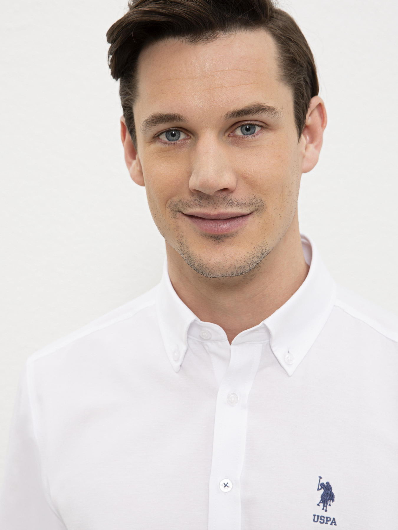 Рубашка повседневная US Polo модель G081GL004.000.1222093.VR013 Фото