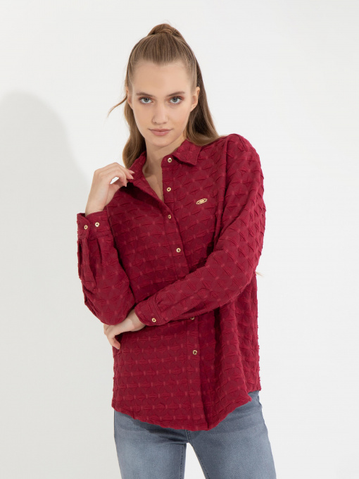 Рубашка повседневная US Polo модель G082SZ004.000.1460774.VR223 Фото