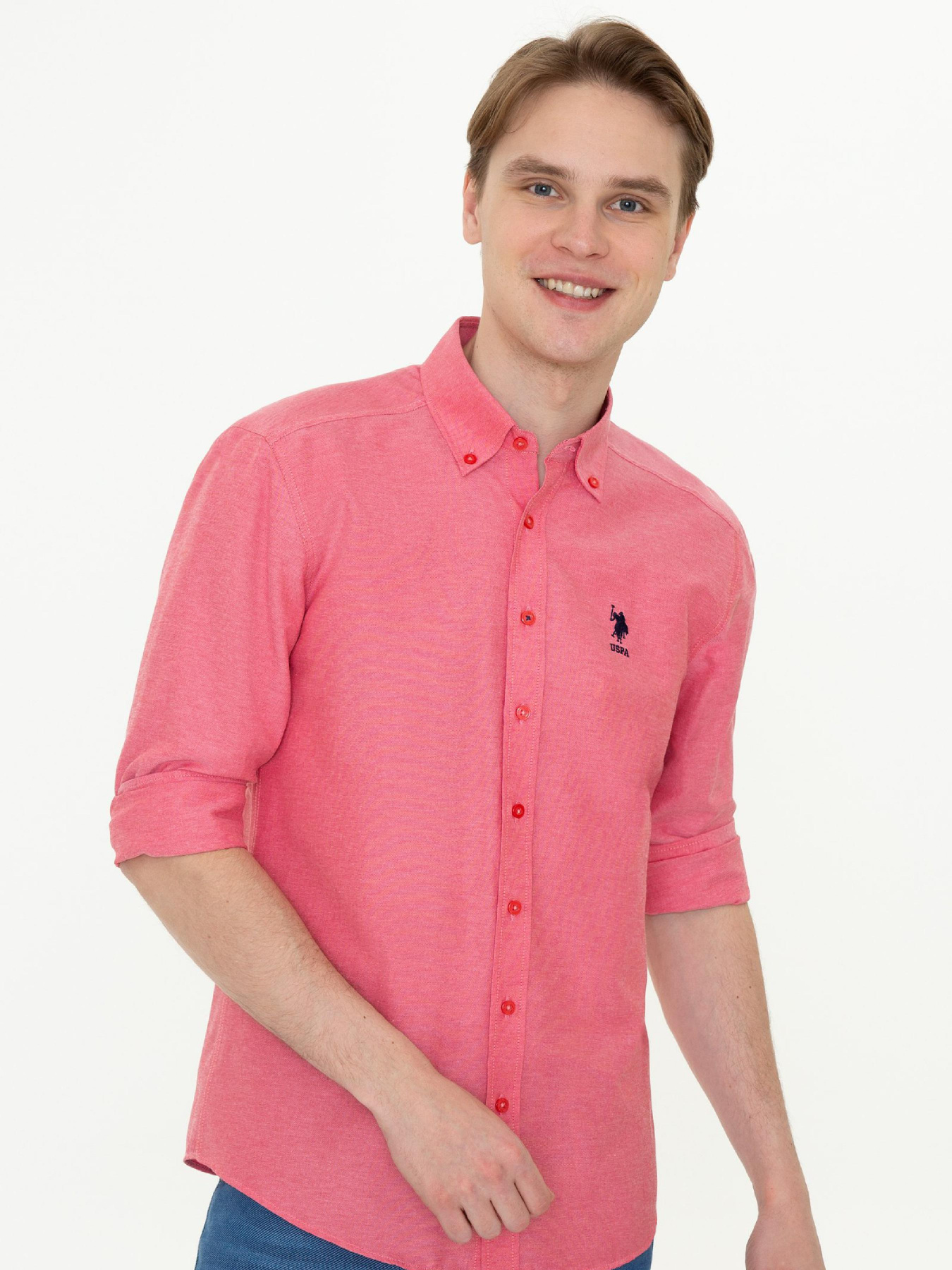 Рубашка US Polo модель G081GL004.000.1363455.VR213 Фото