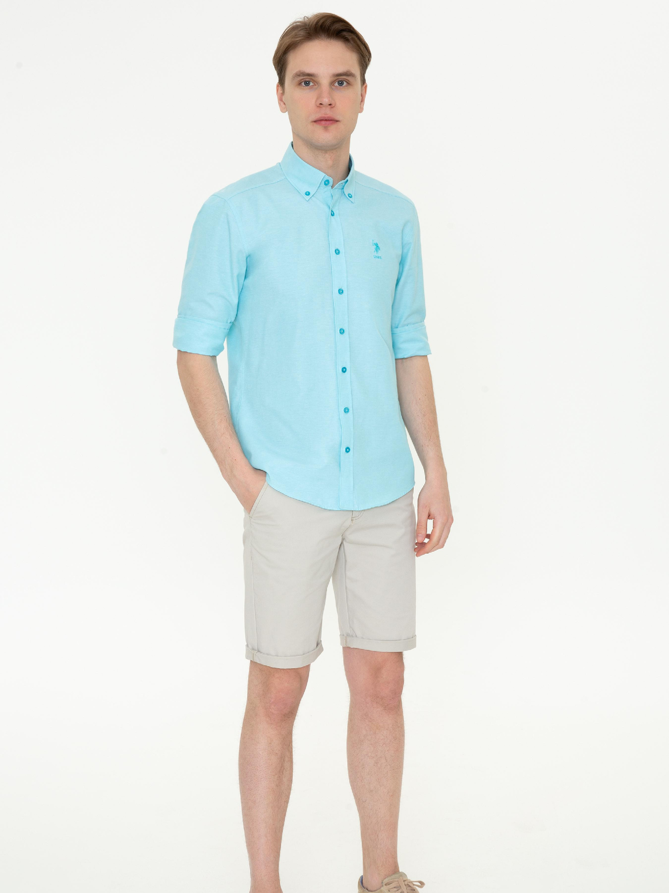 Рубашка US Polo модель G081GL004.000.1363455.VR093 Фото