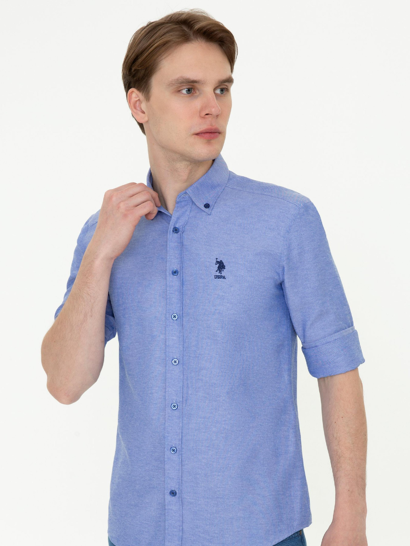 Рубашка US Polo модель G081GL004.000.1363455.VR212 Фото