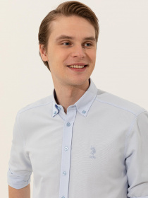 Рубашка US Polo модель G081GL004.000.1363478.VR003 Фото