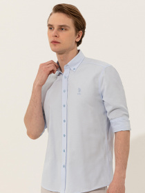 Рубашка US Polo модель G081GL004.000.1363478.VR003 Фото