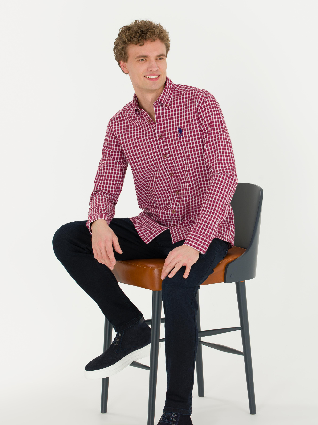 Рубашка US Polo модель G081SZ004.000.1450609.VR223 Фото