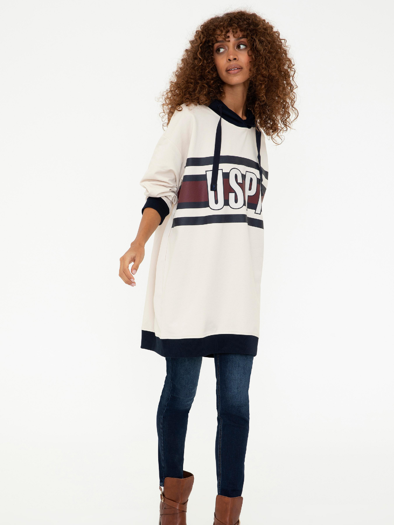 Худи US Polo модель G082GL082.000.1255463.VR071 Фото