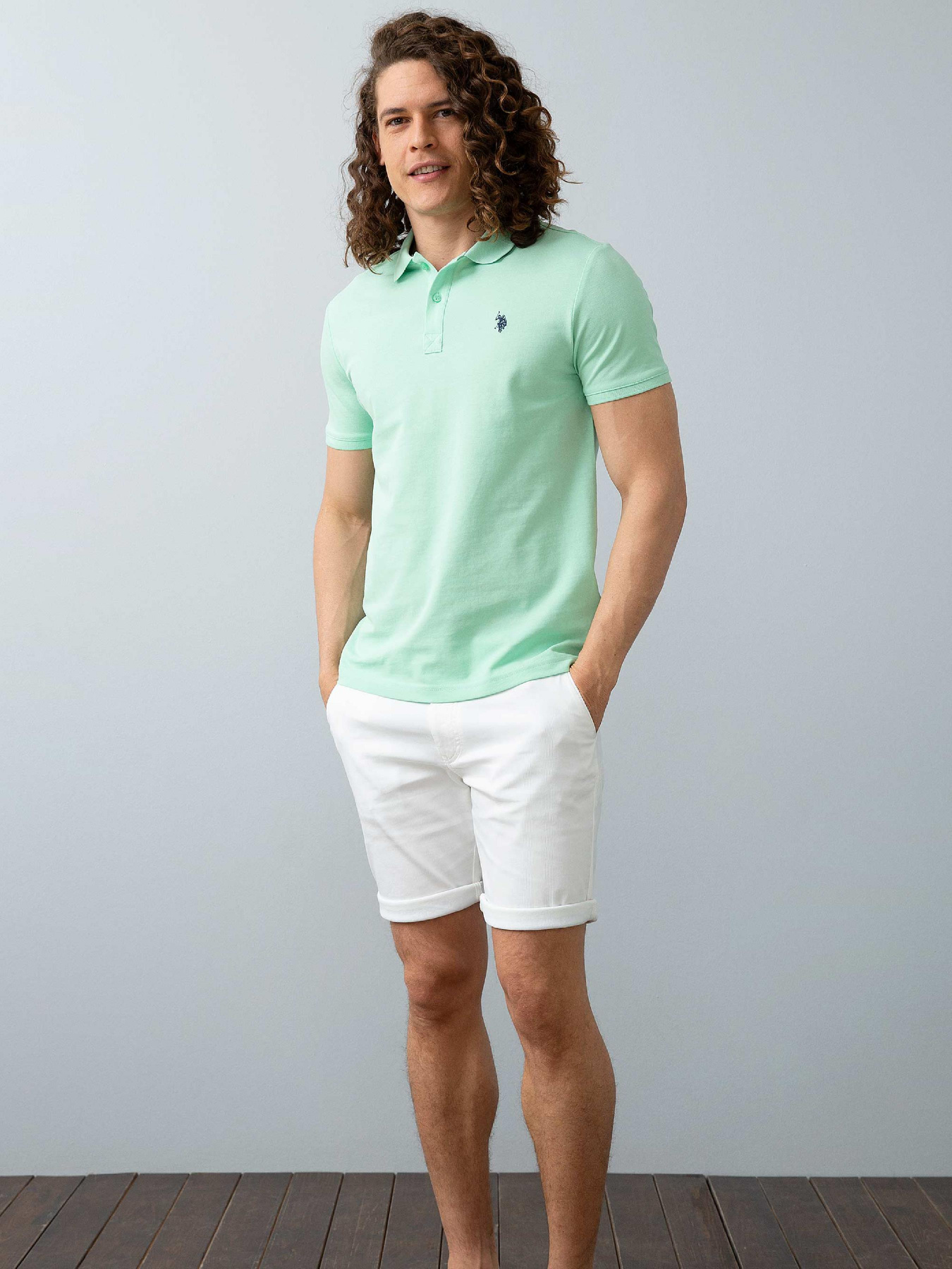 Поло US Polo модель G081GL011.000.739379.YS0437 Фото