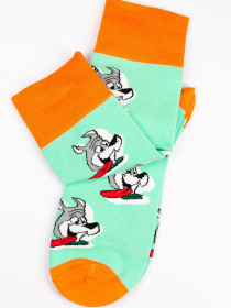 Носки ISSA Plus модель GNS-109_mint Носки ISSA Plus модель GNS-109_mint Фото