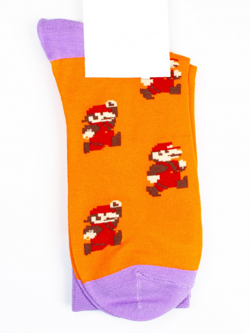 Носки ISSA Plus модель GNS-109_orangered Фото