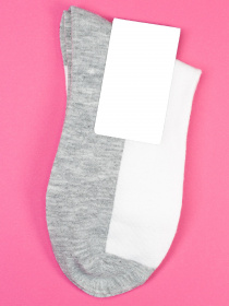 Носки ISSA Plus модель NS-268_whitegrey Носки ISSA Plus модель NS-268_whitegrey Фото