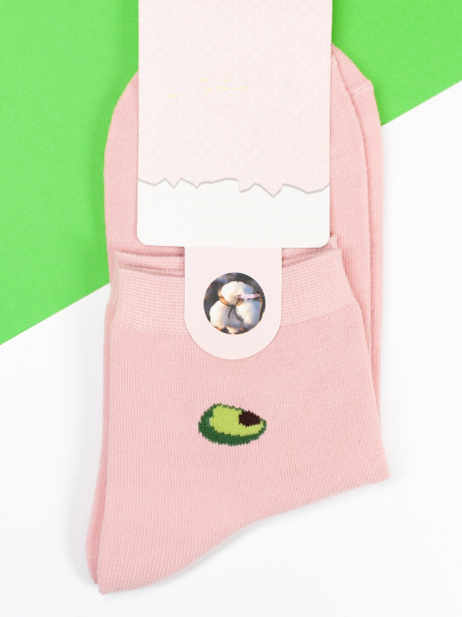 Носки ISSA Plus модель NS-271_pink Фото