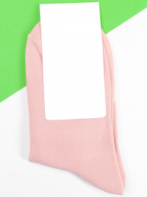 Носки ISSA Plus модель NS-271_pink Носки ISSA Plus модель NS-271_pink Фото