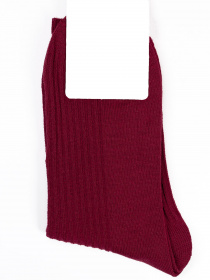 Носки ISSA Plus модель NS-272_burgundy Фото