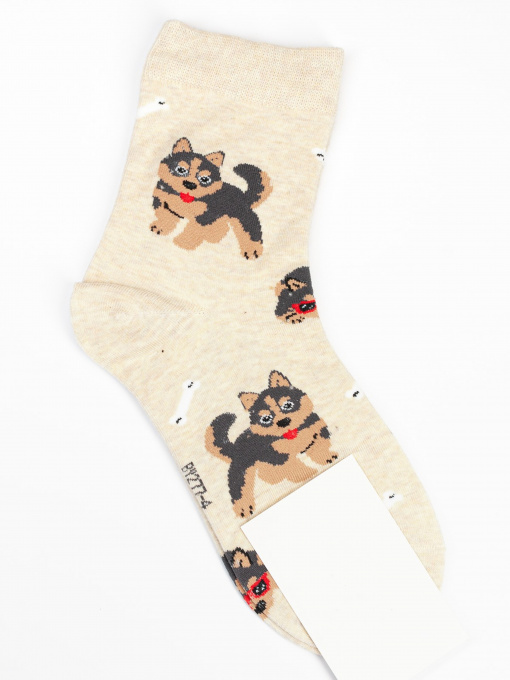 Носки ISSA Plus модель NS-275_beige Фото