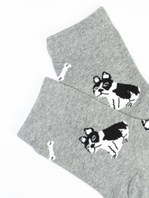 Носки ISSA Plus модель NS-275_grey Носки ISSA Plus модель NS-275_grey Фото