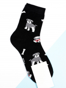 Носки ISSA Plus модель NS-275_black Носки ISSA Plus модель NS-275_black Фото