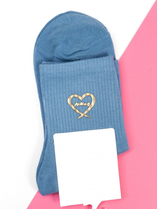 Шкарпетки ISSA Plus модель NS-277_blue Фото