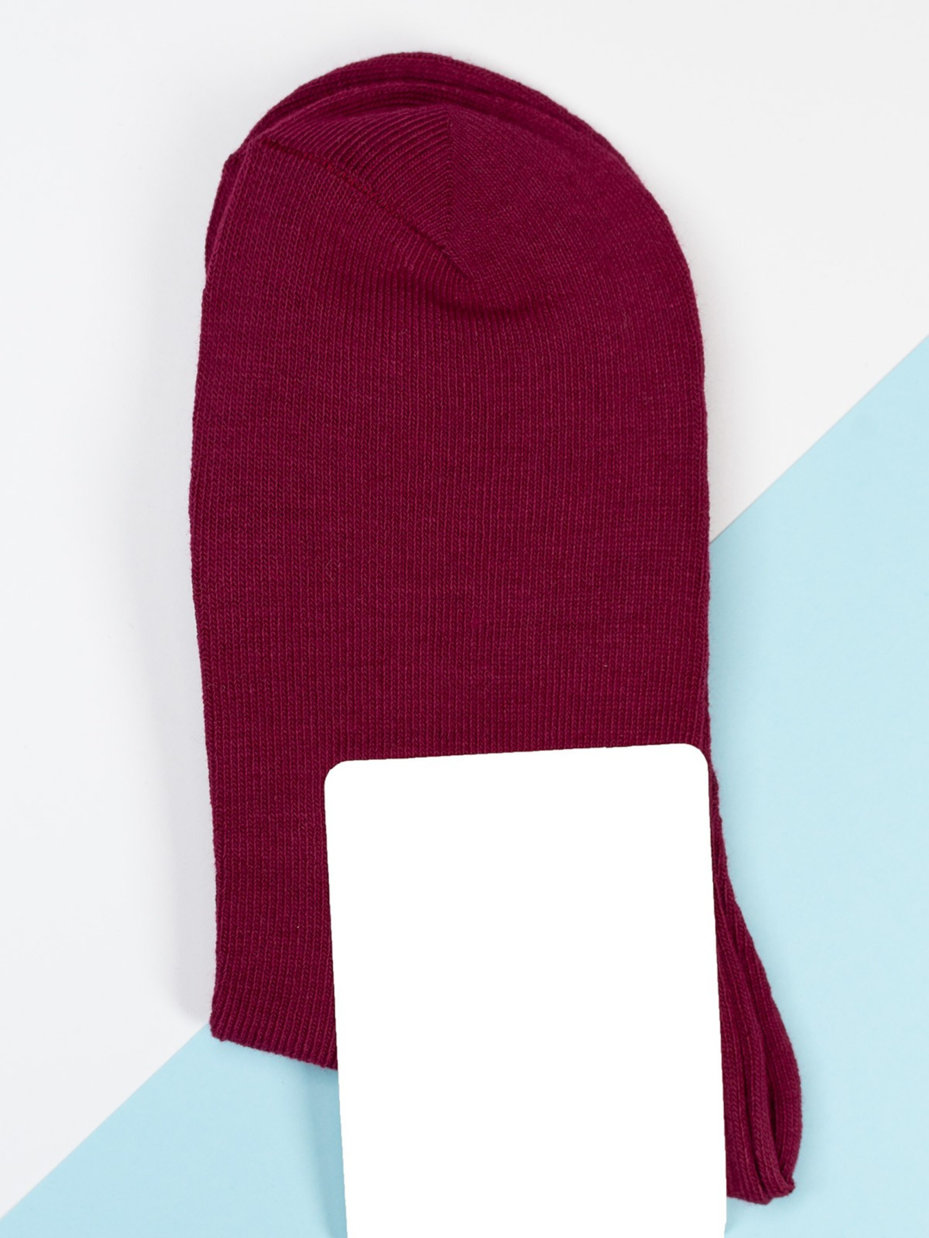 Носки ISSA Plus модель NS-278_burgundy Фото