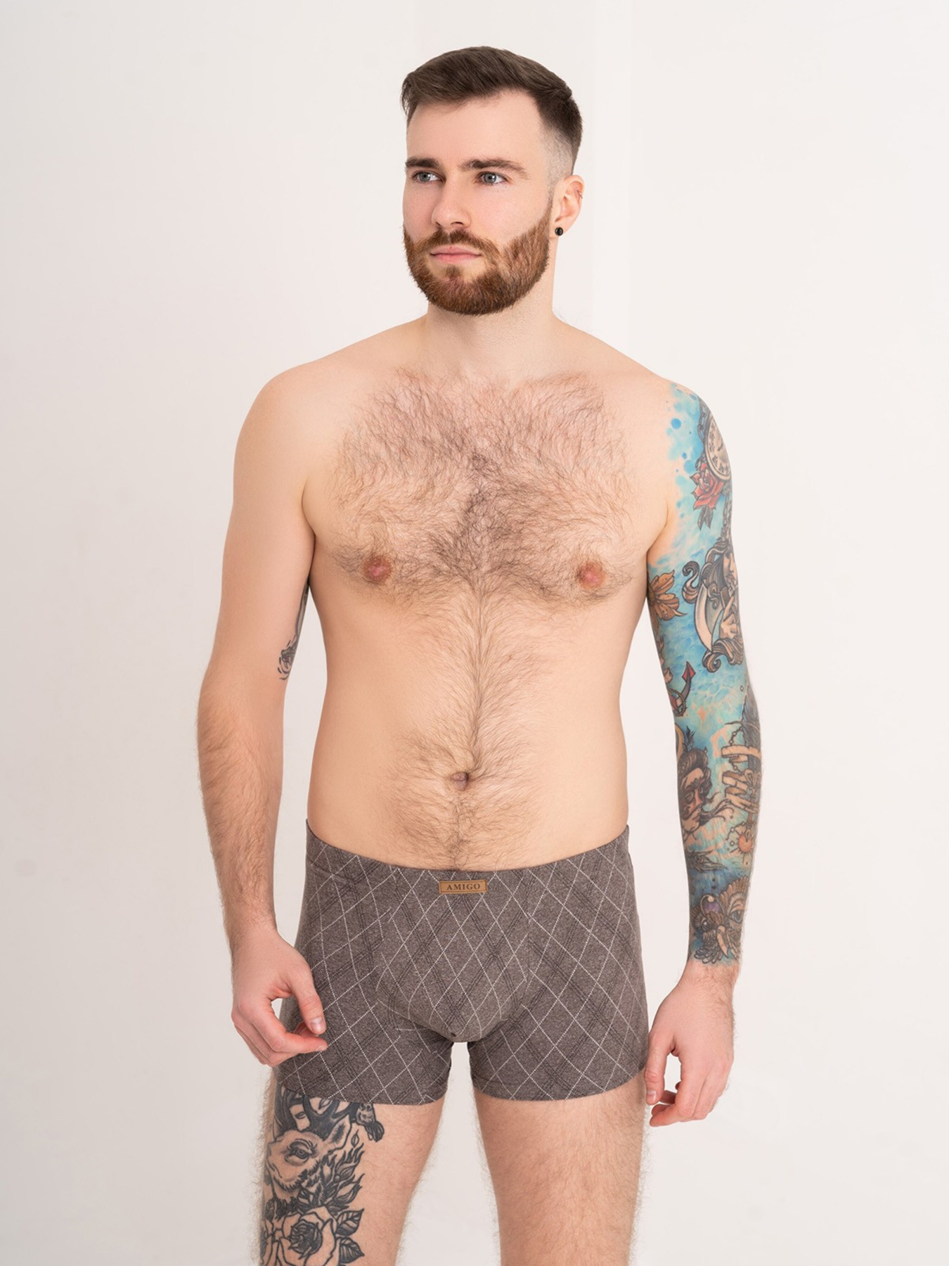 Труси ISSA Plus модель GN5-167_brown Фото