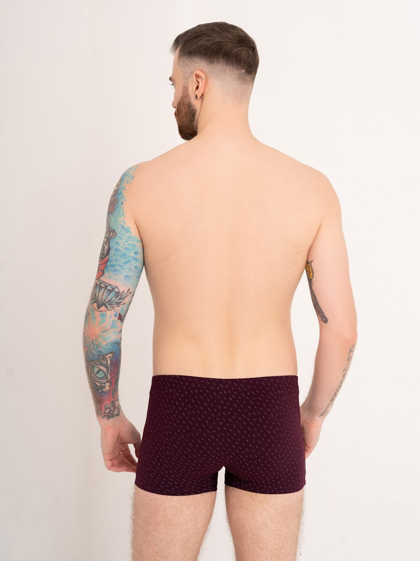 Труси ISSA Plus модель GN5-171_burgundy Фото