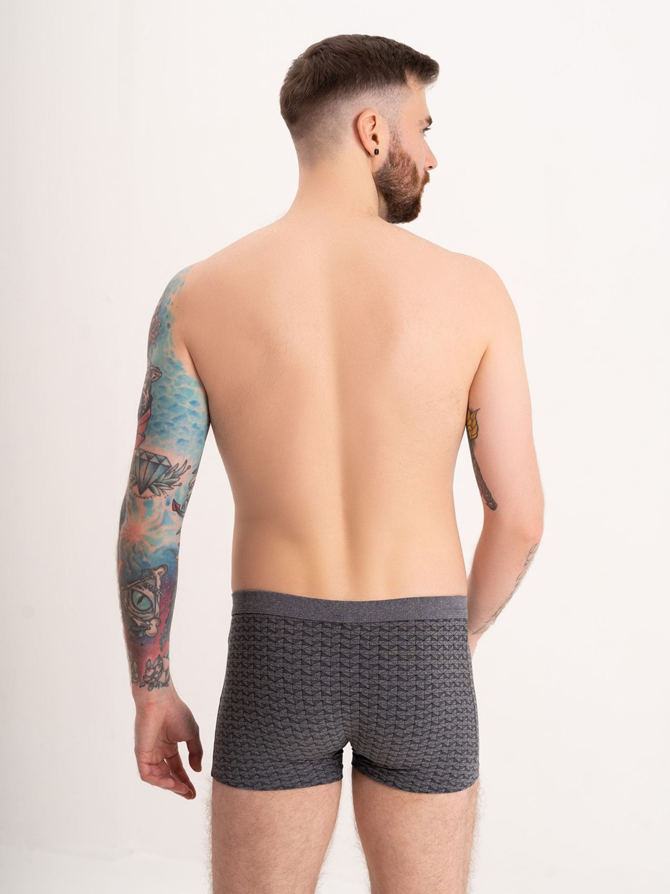 Трусы ISSA Plus модель GN5-175_darkgray Фото