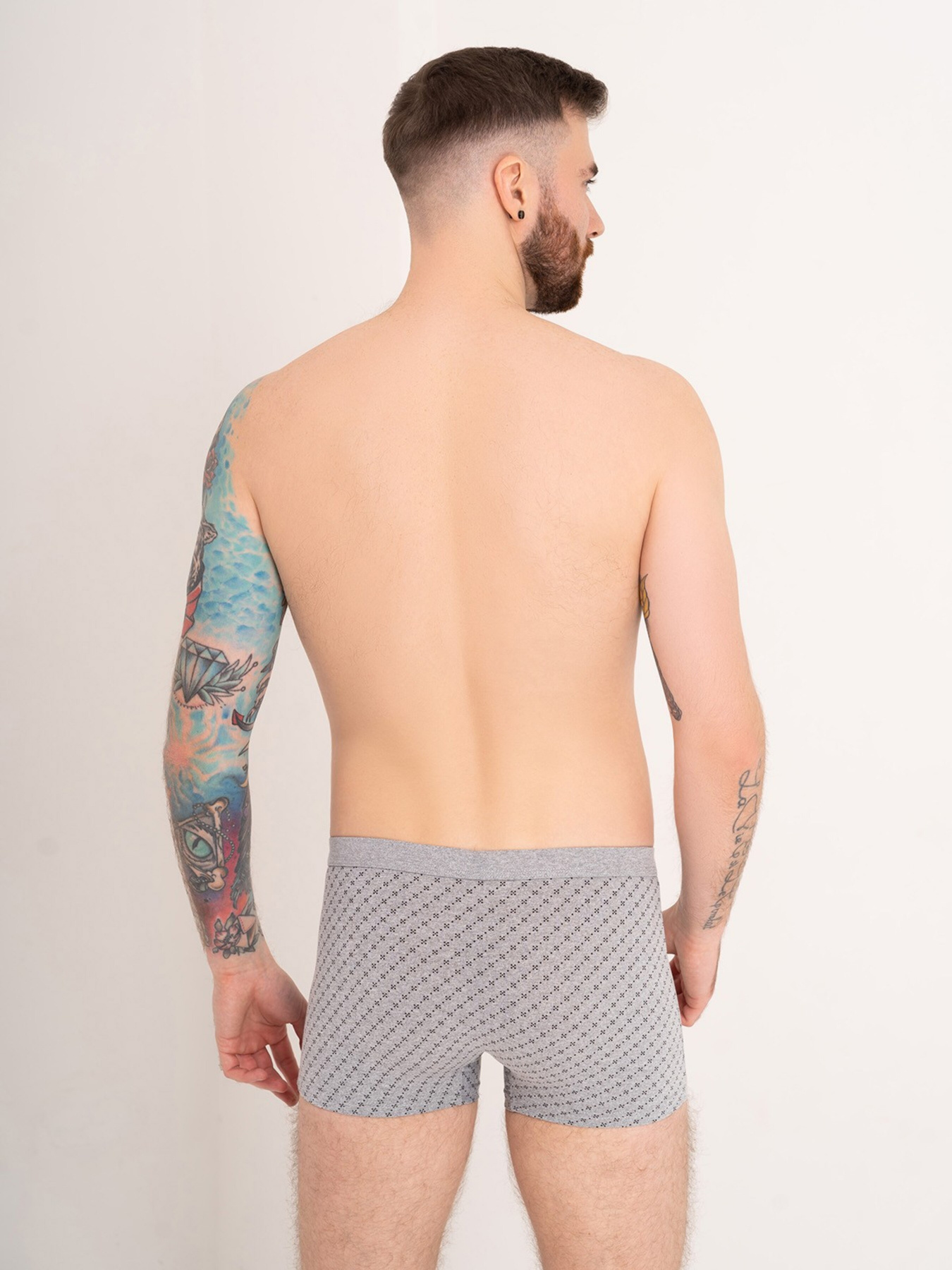 Трусы ISSA Plus модель GN5-176_grey Фото