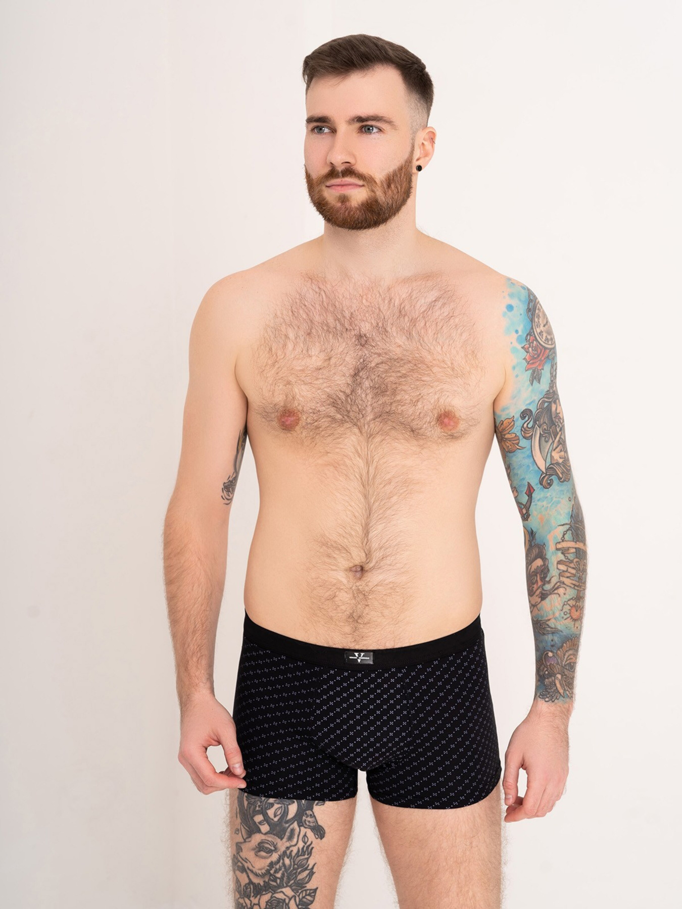 Труси ISSA Plus модель GN5-176_black Фото