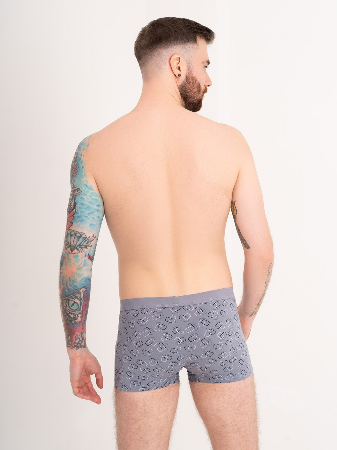 Трусы ISSA Plus модель GN5-177_grey Фото