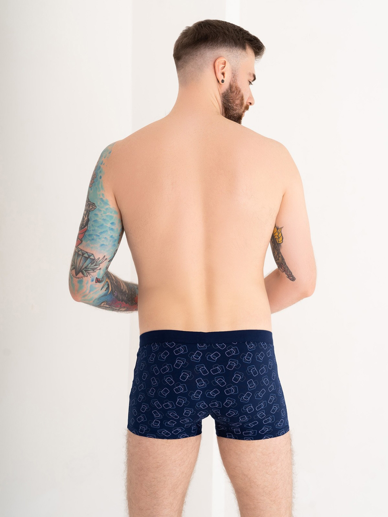 Трусы ISSA Plus модель GN5-177_darkblue Фото