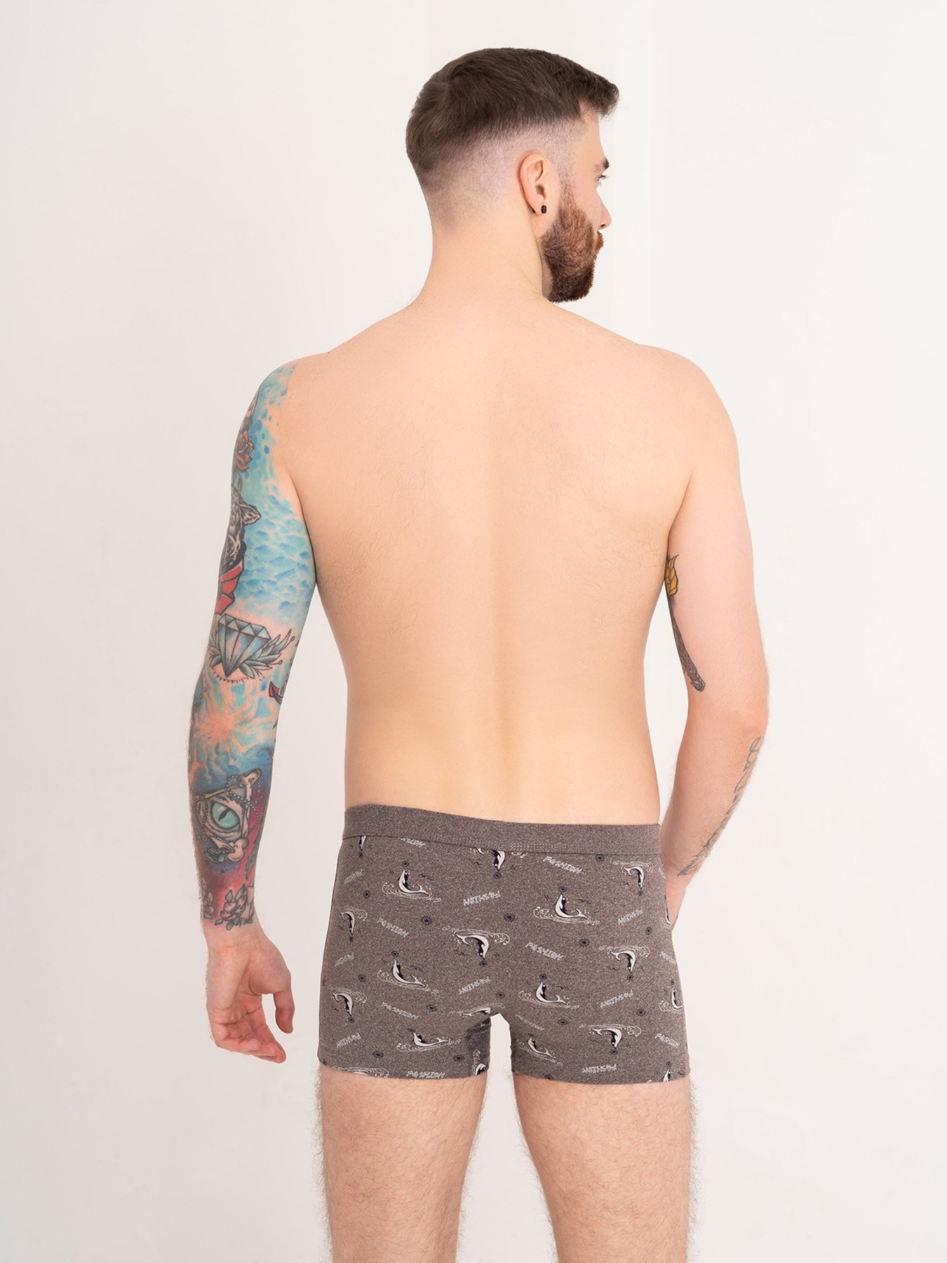 Труси ISSA Plus модель GN5-180_brown Фото