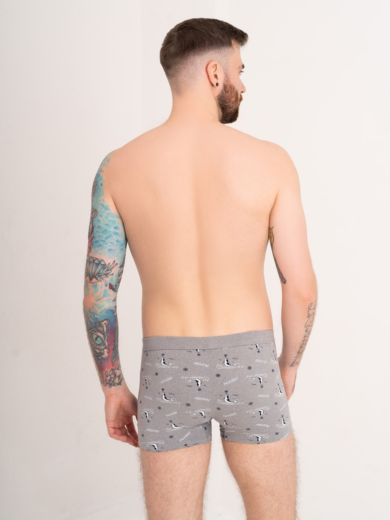 Трусы ISSA Plus модель GN5-180_grey Фото