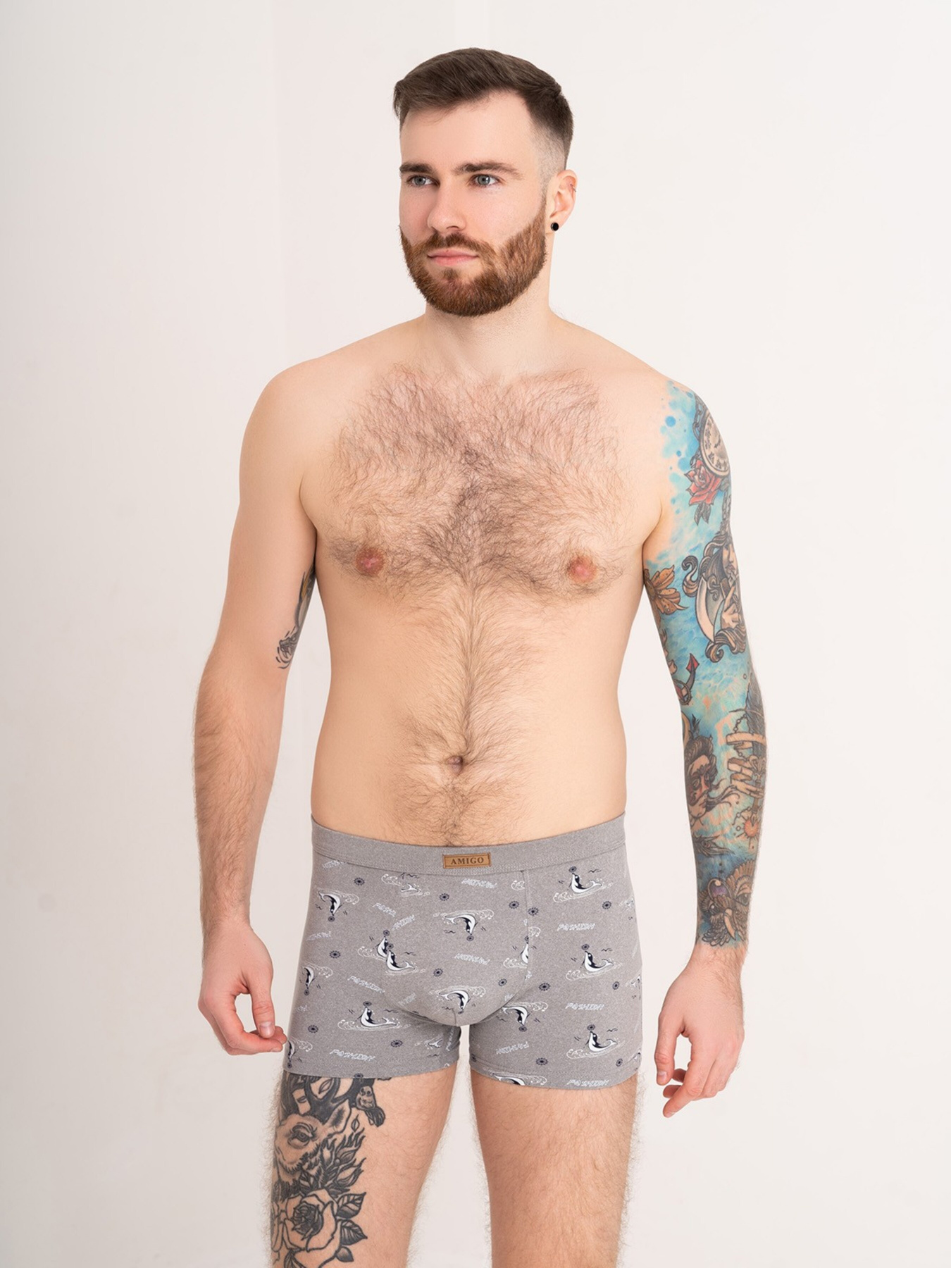 Трусы ISSA Plus модель GN5-180_grey Трусы ISSA Plus модель GN5-180_grey Фото