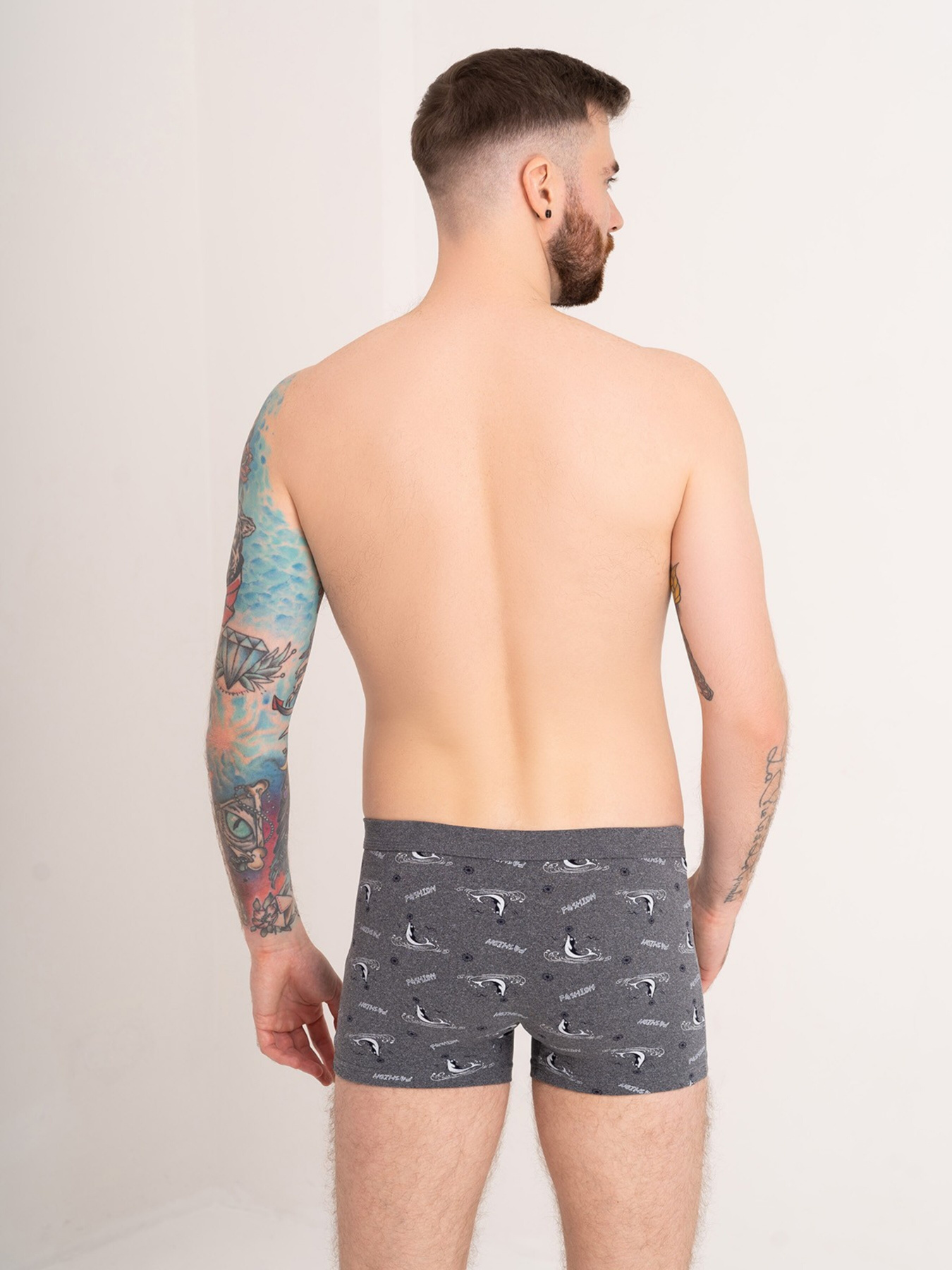 Труси ISSA Plus модель GN5-180_darkgray Фото