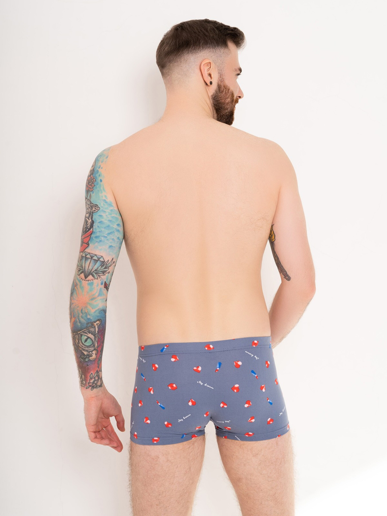 Трусы ISSA Plus модель GN5-183_grey Трусы ISSA Plus модель GN5-183_grey Фото