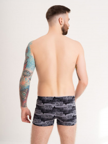 Трусы ISSA Plus модель GN5-184_grey Фото