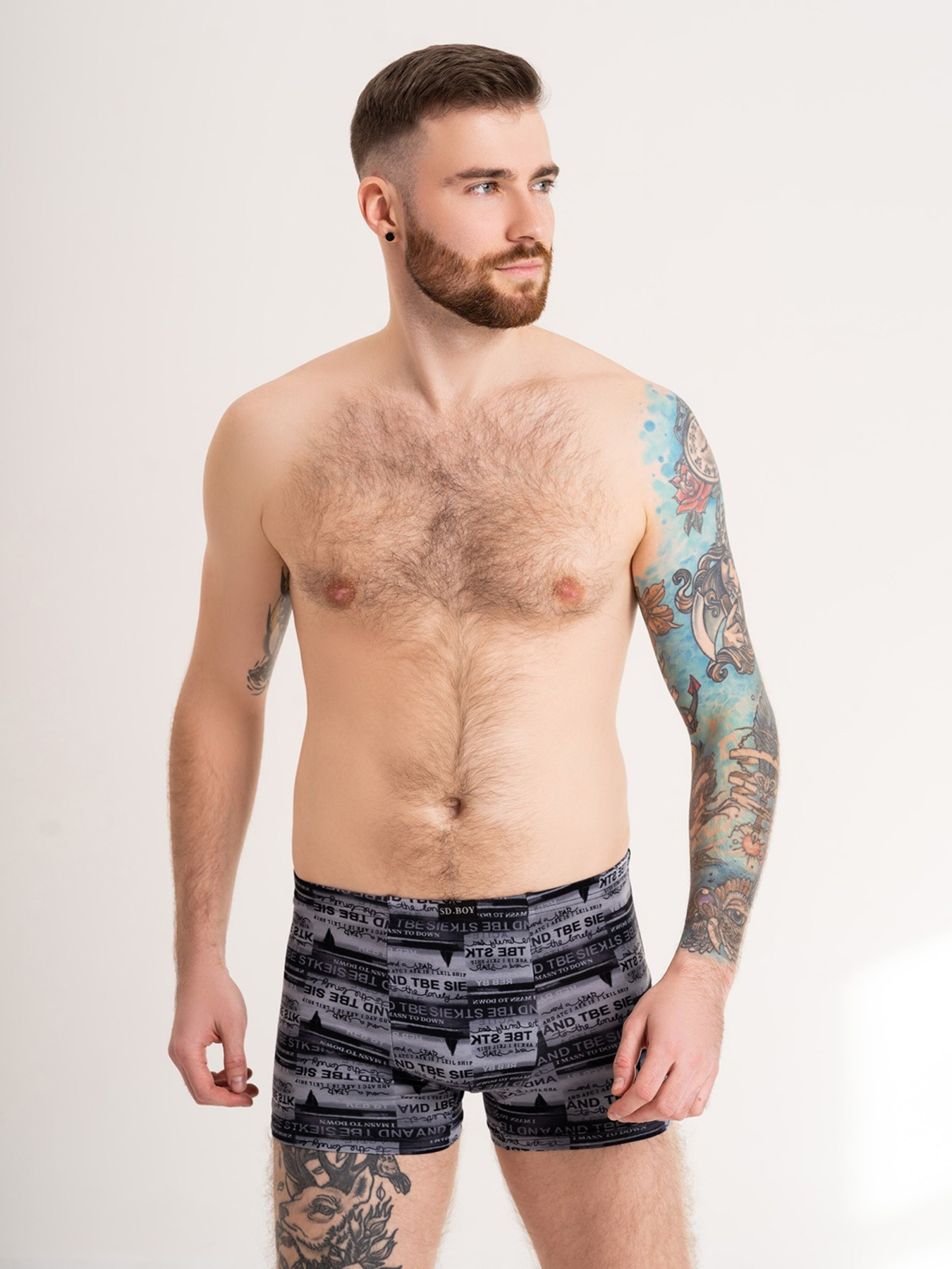 Труси ISSA Plus модель GN5-184_grey Труси ISSA Plus модель GN5-184_grey Фото