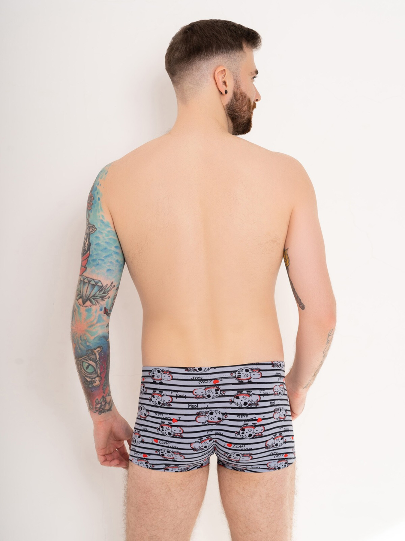 Трусы ISSA Plus модель GN5-185_grey Трусы ISSA Plus модель GN5-185_grey Фото