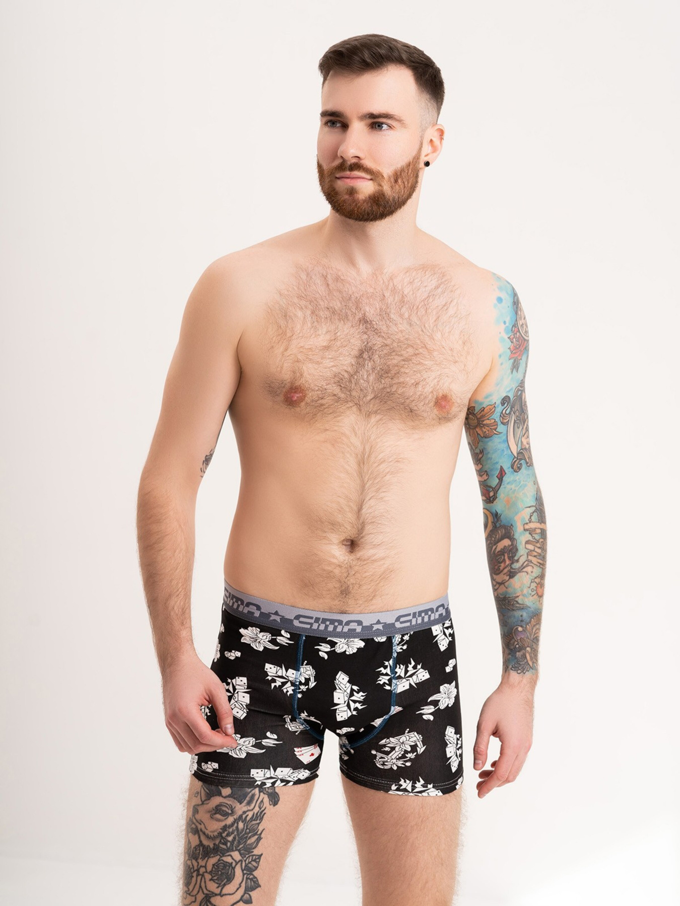 Труси ISSA Plus модель GN5-187_black Фото