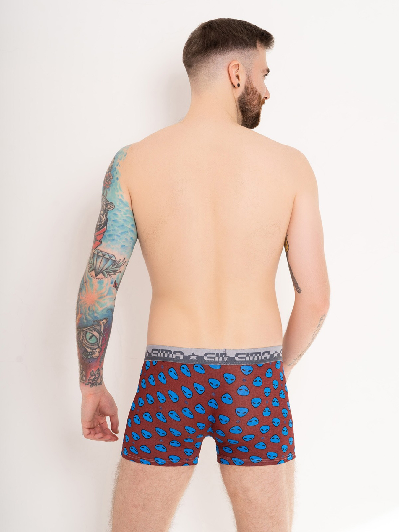 Трусы ISSA Plus модель GN5-188_burgundy Трусы ISSA Plus модель GN5-188_burgundy Фото