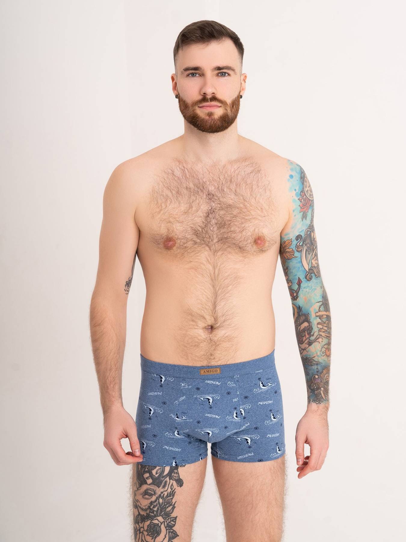 Труси ISSA Plus модель GN5-180_lightblue Фото