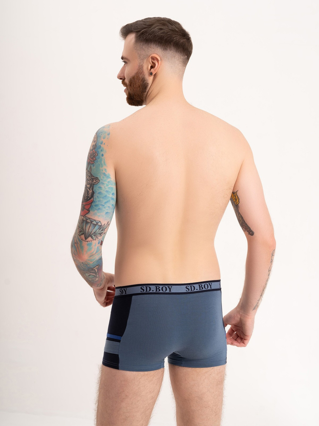 Труси ISSA Plus модель GN5-181_lightblue Фото