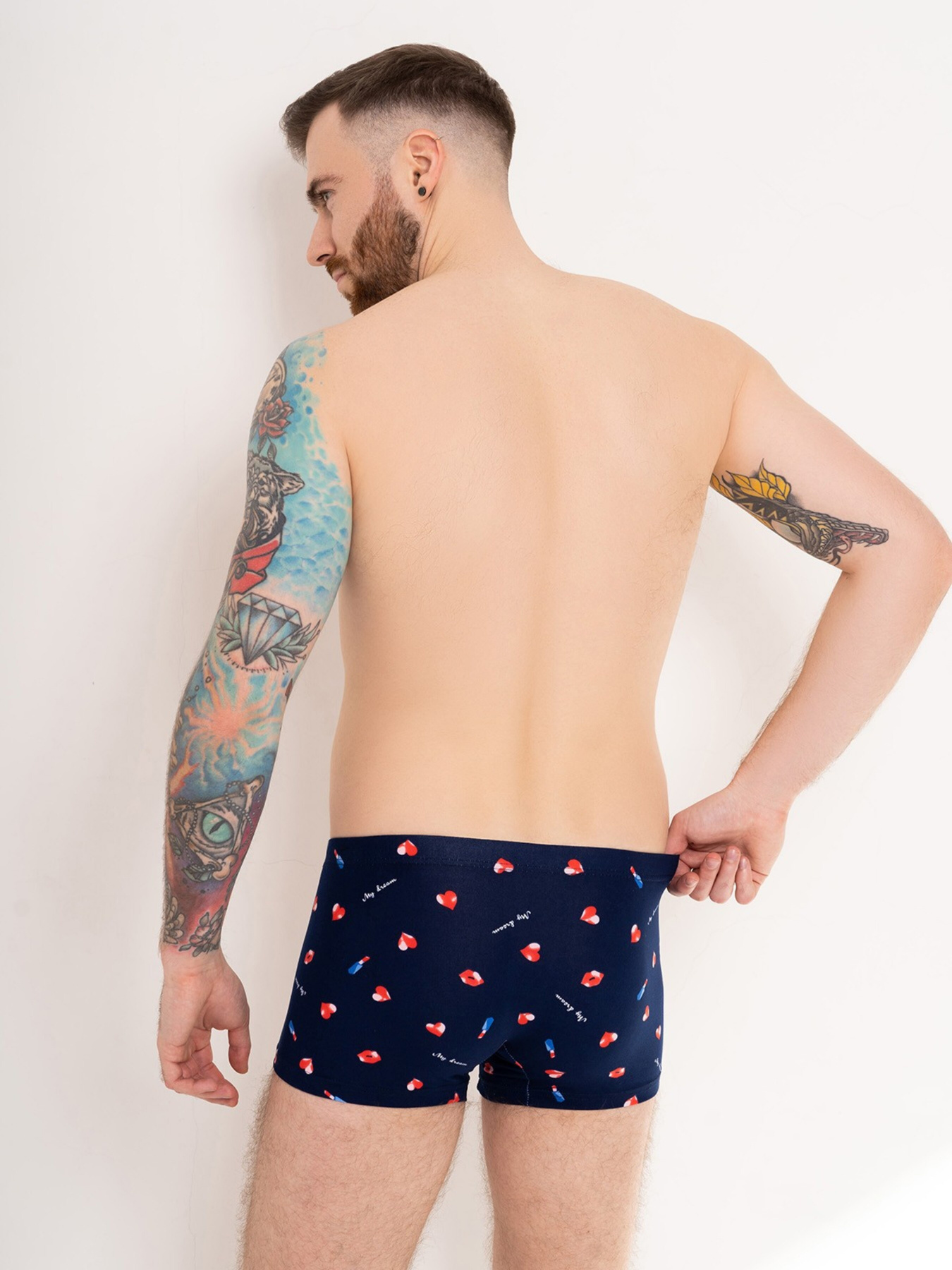 Труси ISSA Plus модель GN5-183_darkblue Фото