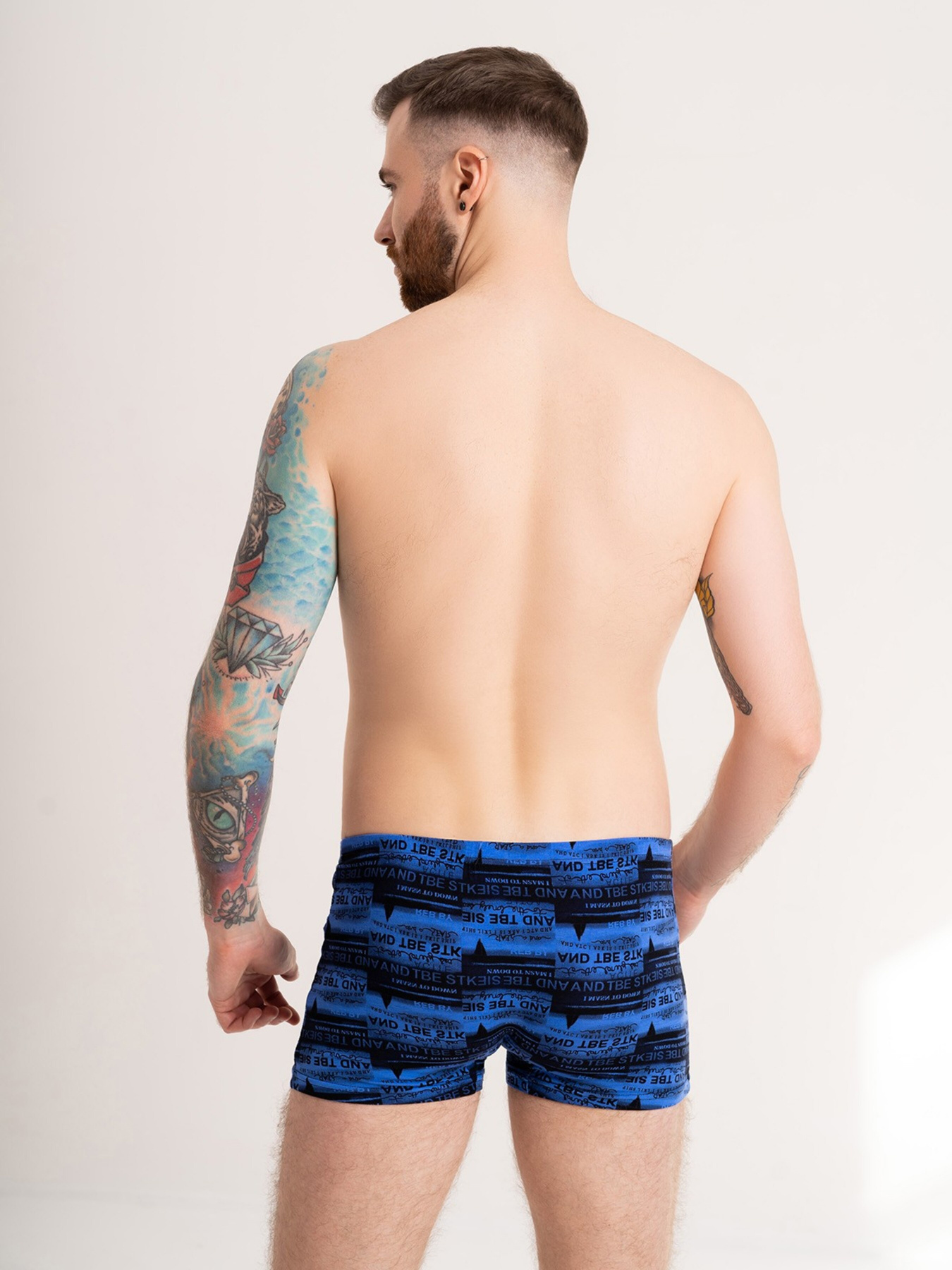 Трусы ISSA Plus модель GN5-184_blue Трусы ISSA Plus модель GN5-184_blue Фото