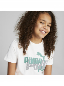 Футболка PUMA Ess+ Logo Power Tee модель 673268 Футболка PUMA Ess+ Logo Power Tee модель 673268 Фото