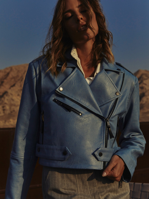 Куртка кожаная Gepur модель 43119 Фото