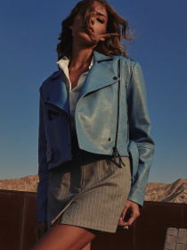 Шкіряна куртка Gepur модель 43119 Фото