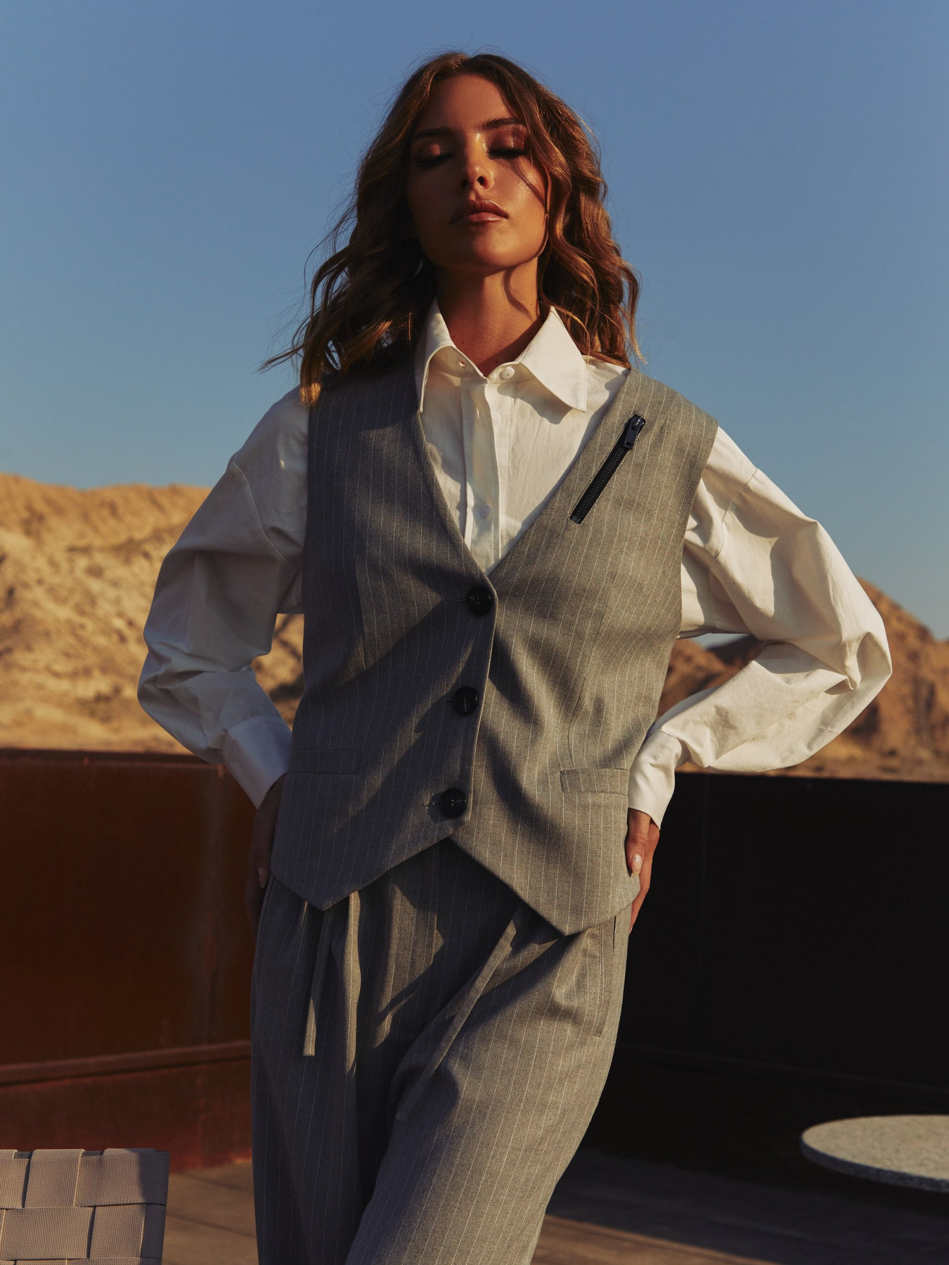 Жилет классический Gepur модель 43221 Фото