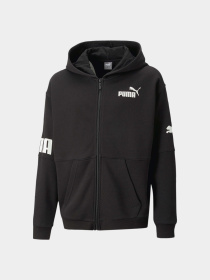 Спортивная кофта PUMA Power Fz-hoodie модель 673229 Спортивная кофта PUMA Power Fz-hoodie модель 673229 Фото