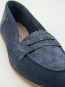 Лоферы Respect модель 356-S02_JEAN_SUEDE Фото