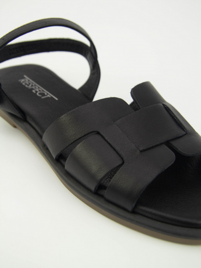 Сандалії Respect модель 02380__220_BLACK — фото 3 - INTERTOP