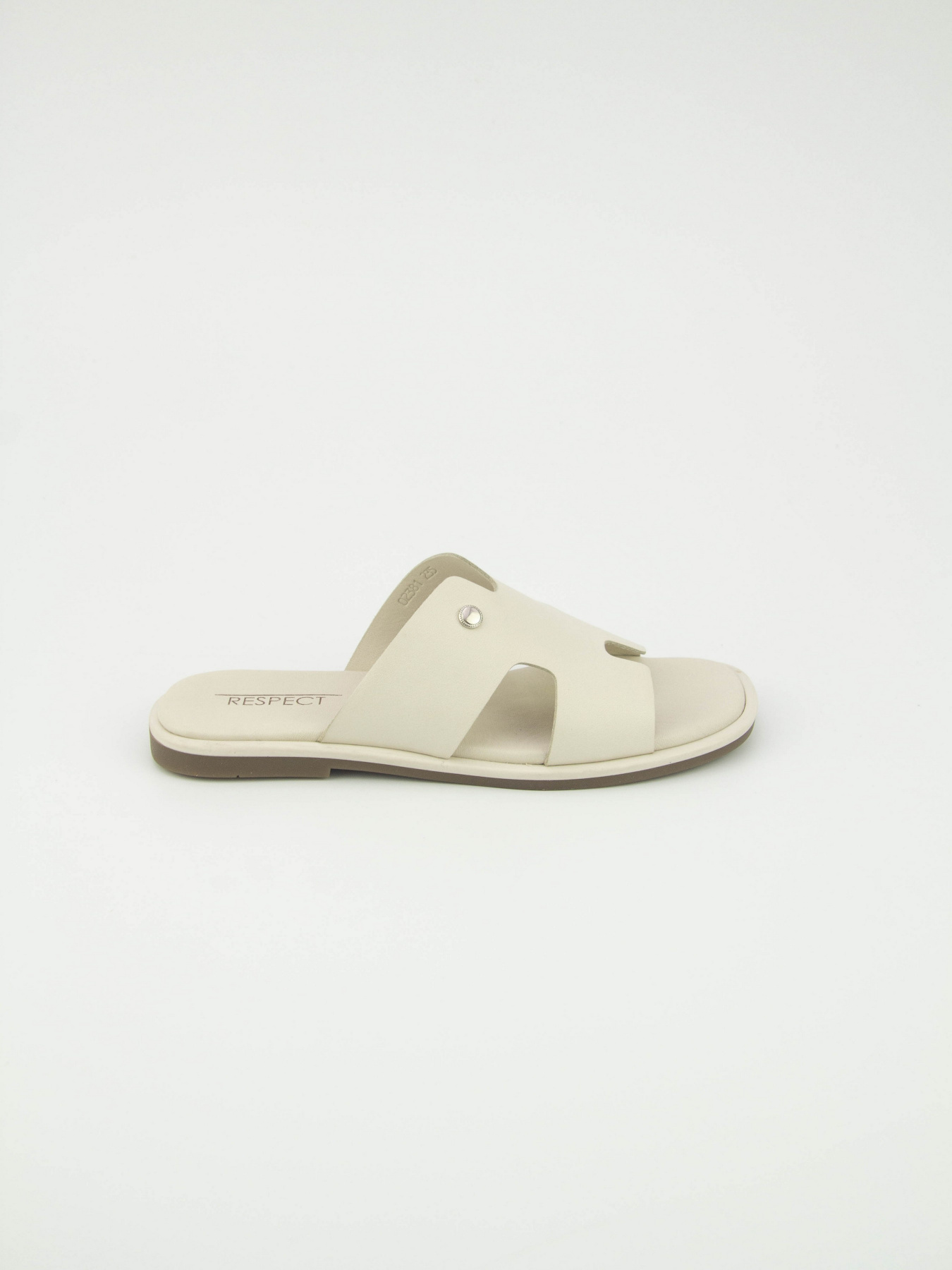 Шлепанцы Respect модель 02381__235_OFF_WHITE Фото